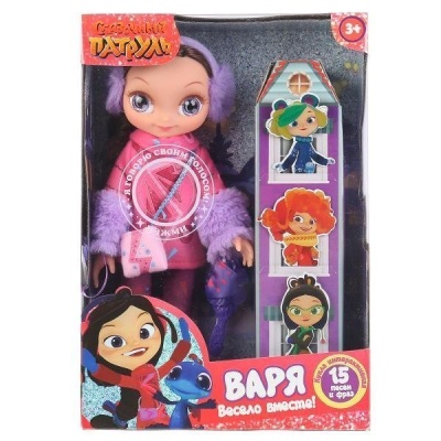 Кукла озвученная Сказочный патруль Варя 32см Карапуз ST20-32-V-WIN-RU